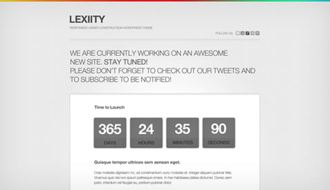 Free premium WordPress themes - Lexity